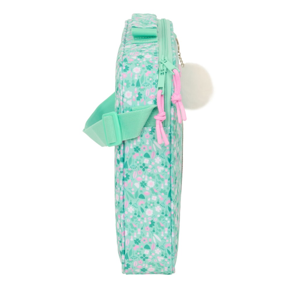 Schultasche Safta Cuore Minze 38 x 28 x 6 cm