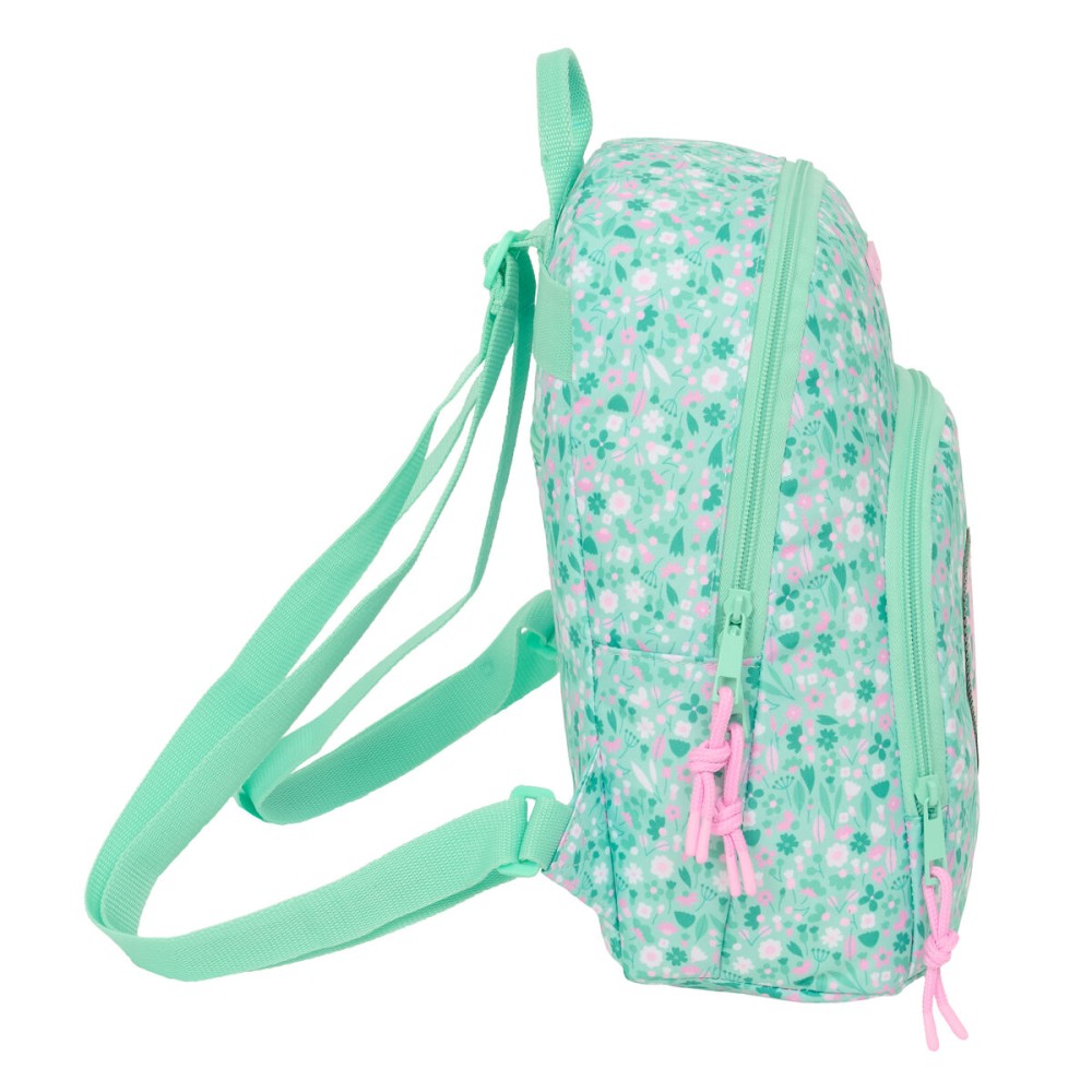 Lässiger Rucksack Safta Cuore Minze 25 x 30 x 13 cm Mini