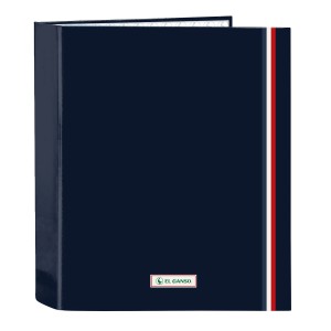 Ringbuch El Ganso Eclipse Marineblau A4 27 x 33 x 6 cm