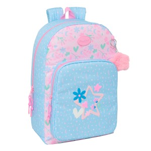 Schulrucksack BlackFit8 Smile Blau Rosa 30 x 46 x 14 cm
