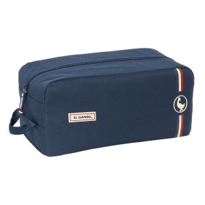 Schuhtasche für die Reise El Ganso Eclipse Marineblau 34 x 15 x 18 cm