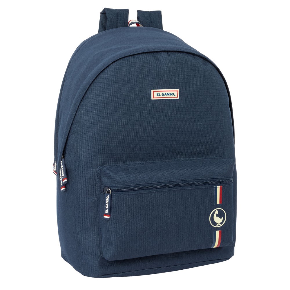 Laptop- und Tablet-Rucksack mit USB-Anschluss El Ganso Eclipse Marineblau