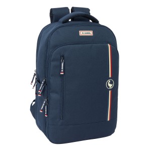 Laptop- und Tablet-Rucksack mit USB-Anschluss El Ganso Eclipse Marineblau