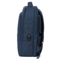Laptop- und Tablet-Rucksack mit USB-Anschluss El Ganso Eclipse Marineblau