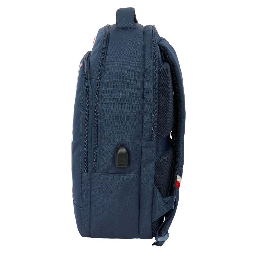 Laptop- und Tablet-Rucksack mit USB-Anschluss El Ganso Eclipse Marineblau