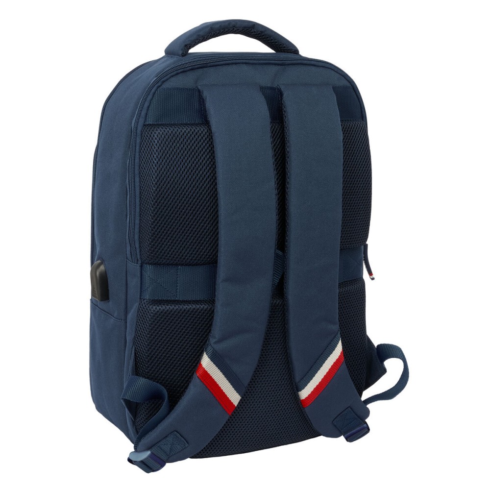 Laptop- und Tablet-Rucksack mit USB-Anschluss El Ganso Eclipse Marineblau