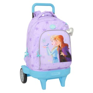 Schulrucksack mit Rädern Frozen Spirit Lila 33 x 45 x 22 cm