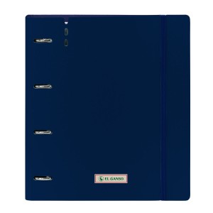 Ringbuch El Ganso Eclipse Marineblau 27 X 32 X 4 cm