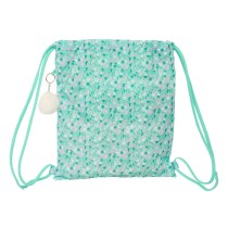 Rucksacktasche mit Bändern Safta Cuore Minze 35 x 40 x 1 cm