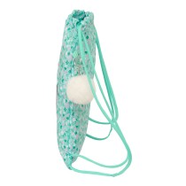 Rucksacktasche mit Bändern Safta Cuore Minze 35 x 40 x 1 cm
