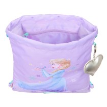Backpack with Strings Frozen Spirit Lilac 26 x 34 x 1 cm