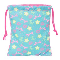 Imbiss-Täschchen Gabby's Dollhouse Confetti Rosa türkis
