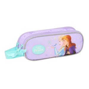 Zweifaches Mehrzweck-Etui Frozen Spirit Lila 21 x 8 x 6 cm