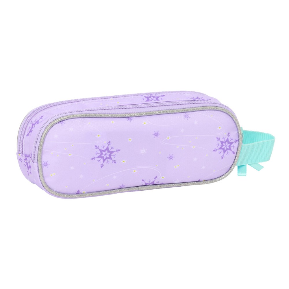 Zweifaches Mehrzweck-Etui Frozen Spirit Lila 21 x 8 x 6 cm