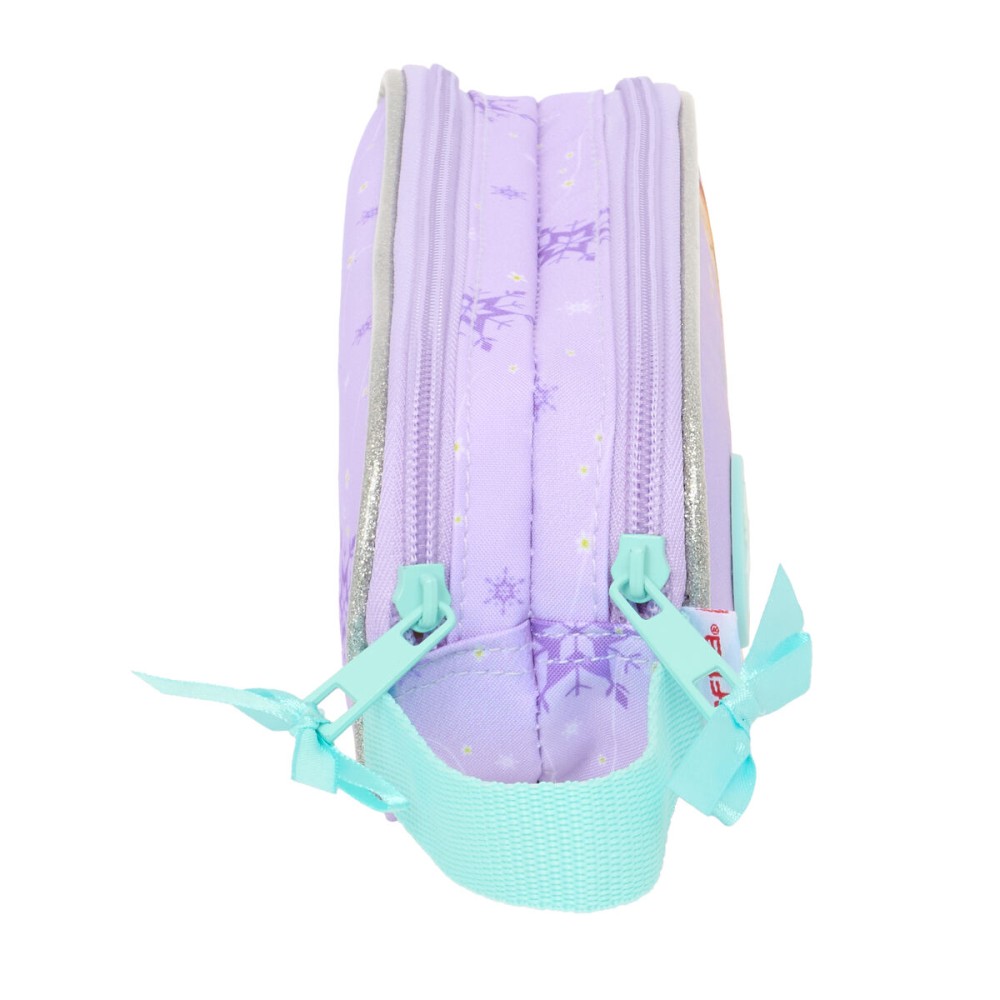 Zweifaches Mehrzweck-Etui Frozen Spirit Lila 21 x 8 x 6 cm