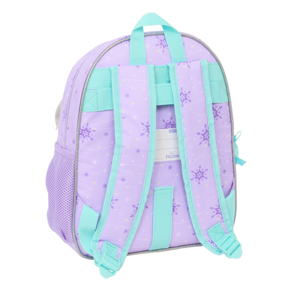 Schulrucksack Frozen Spirit Lila 28 x 34 x 10 cm