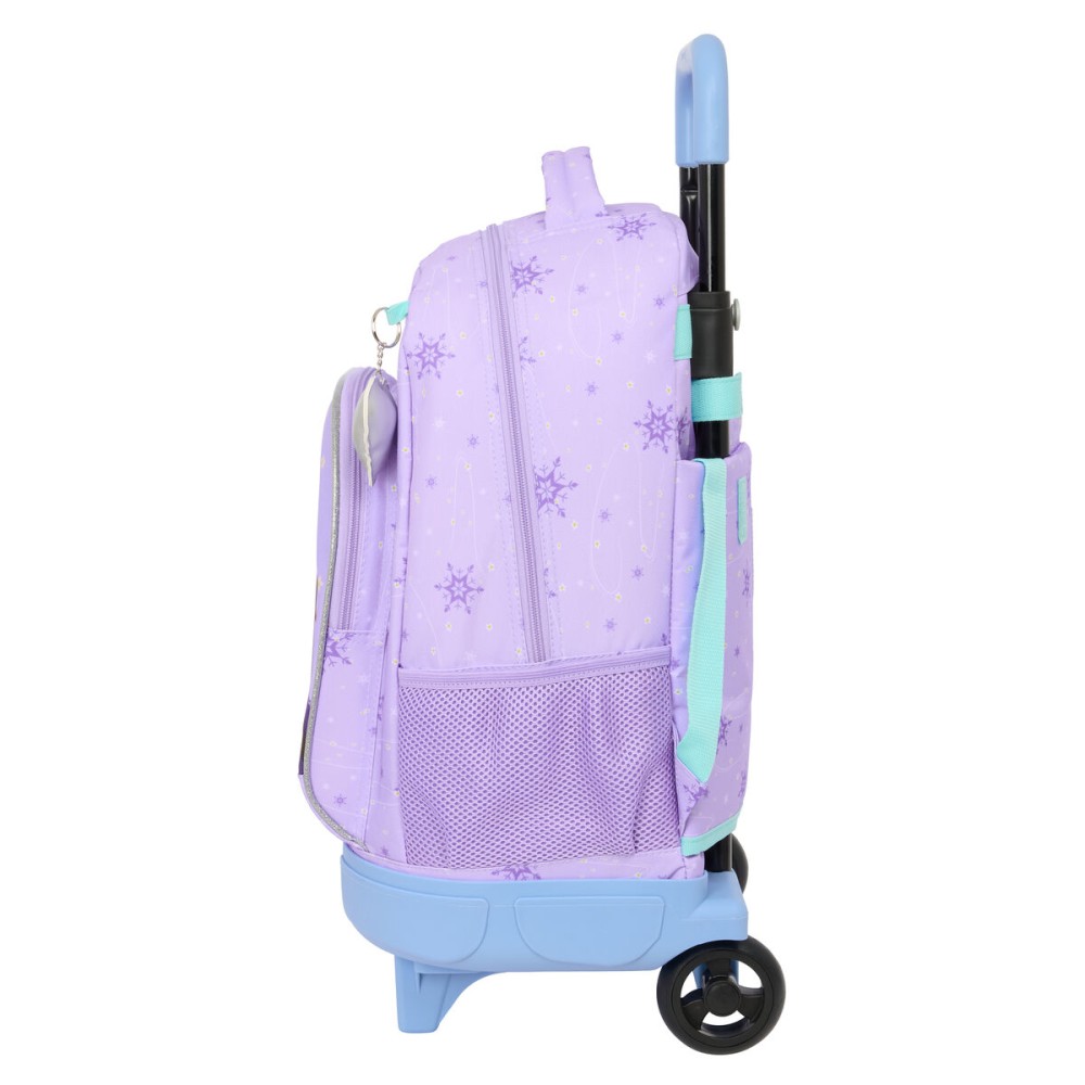 Schulrucksack mit Rädern Frozen Spirit Lila 33 x 45 x 22 cm