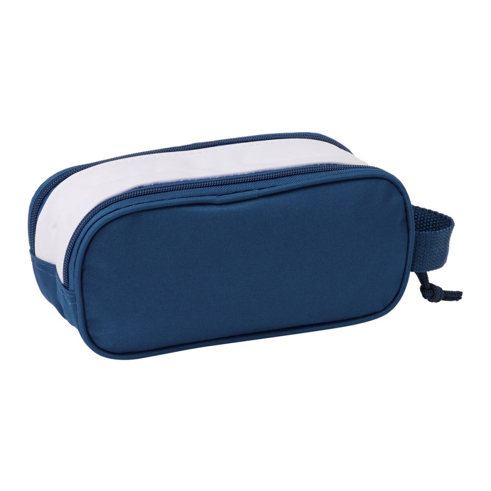 Zweifaches Mehrzweck-Etui Real Madrid C.F. Schwarz 21 x 8 x 6 cm 3D