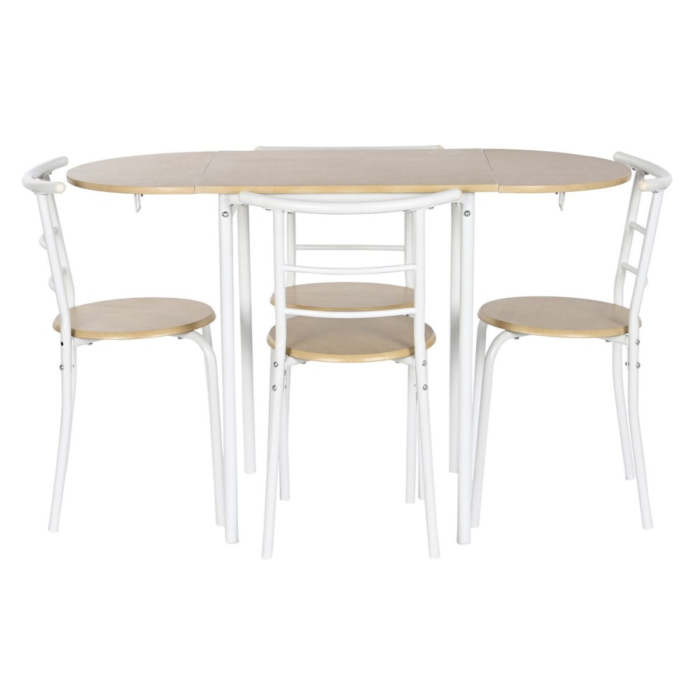Ensemble Table + 4 Chaises DKD Home Decor 121 x 55 x 78 cm