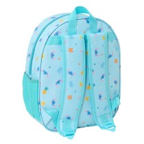 Kinderrucksack Lilo & Stitch Hellblau 27 x 33 x 10 cm 3D