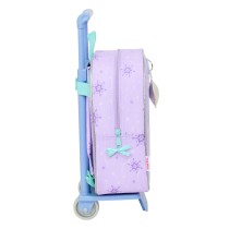 Schulrucksack mit Rädern Frozen Spirit Lila 22 x 27 x 10 cm