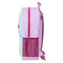 Kinderrucksack Frozen Rosa Himmelsblau 27 x 33 x 10 cm 3D