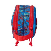 Double Carry-all Spider-Man Red Navy Blue 21 x 8 x 6 cm 3D