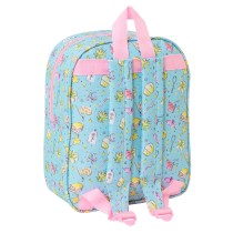 Kinderrucksack Frozen Rosa Himmelsblau 22 x 27 x 10 cm 3D