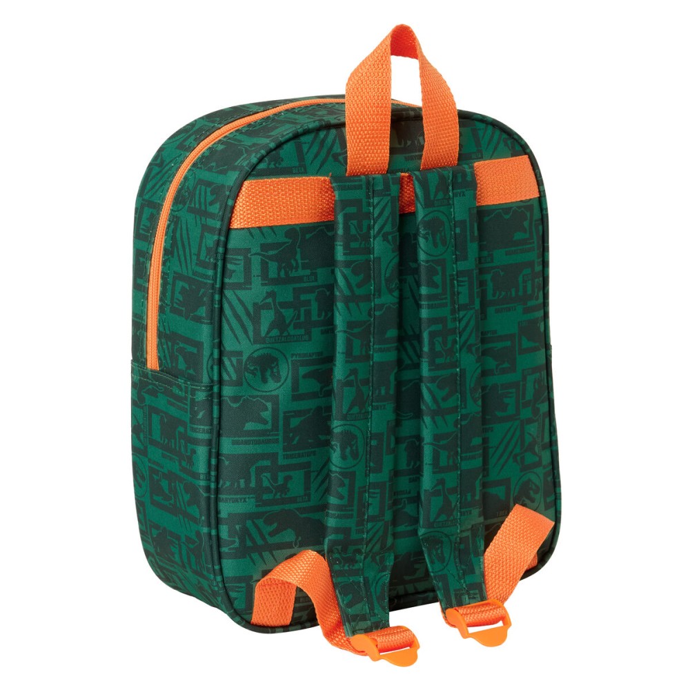 Sac à dos enfant Jurassic World Vert foncé 22 x 27 x 10 cm 3D