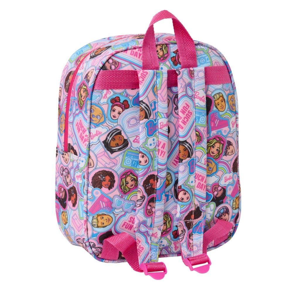 Child bag Barbie Pink 22 x 27 x 10 cm 3D