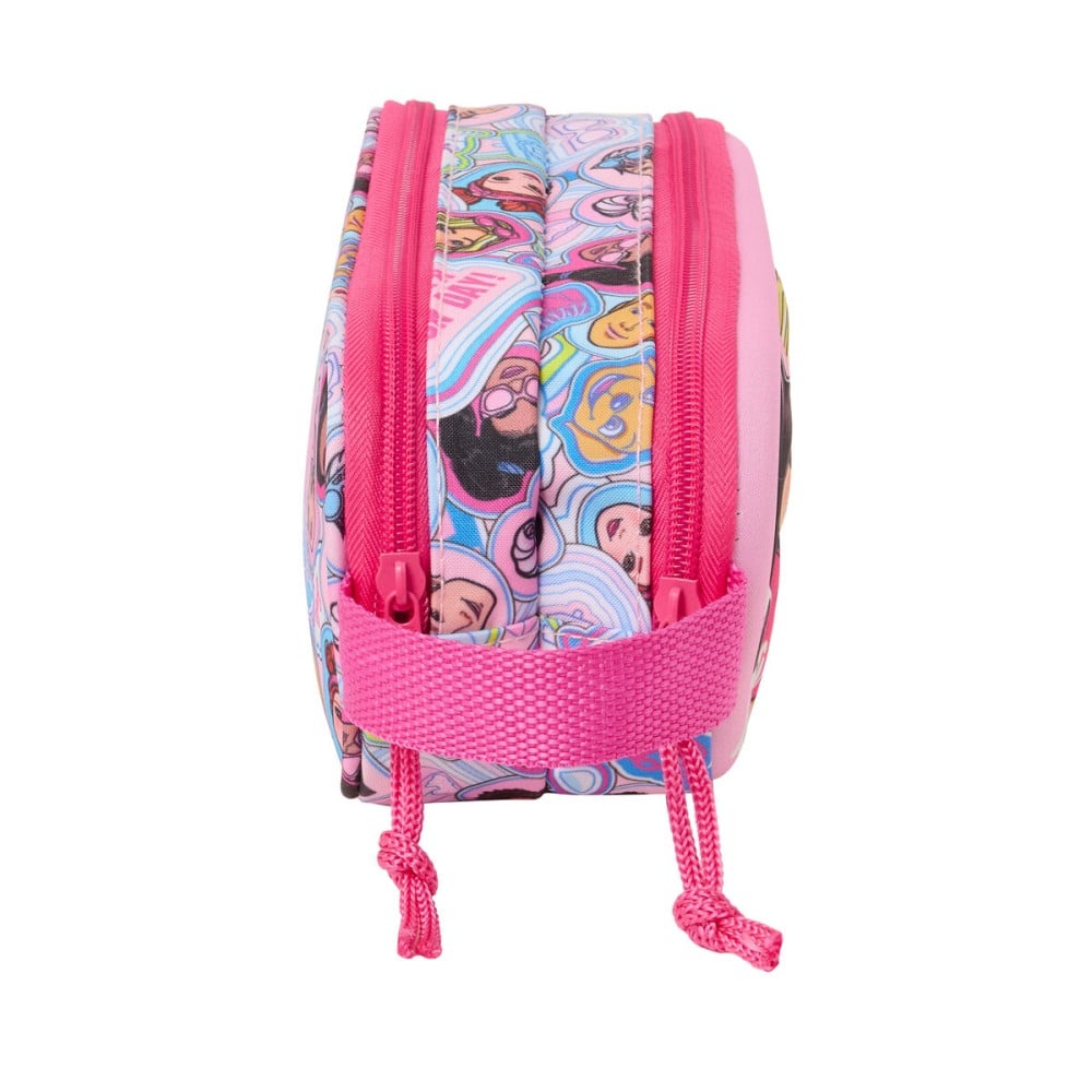 Double Carry-all Barbie Pink 21 x 8 x 6 cm 3D