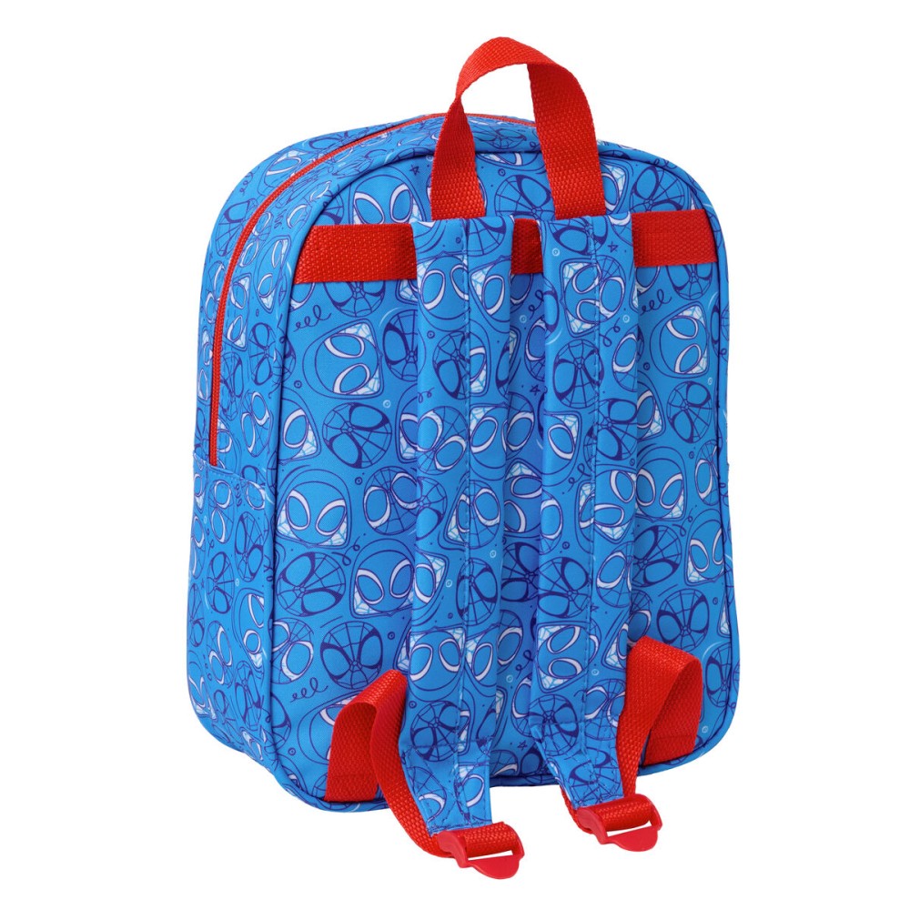 Sac à dos enfant Spider-Man Rouge Blue marine 22 x 27 x 10 cm 3D