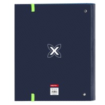Ring binder Munich Blue indigo Blue 27 x 32 x 3.5 cm