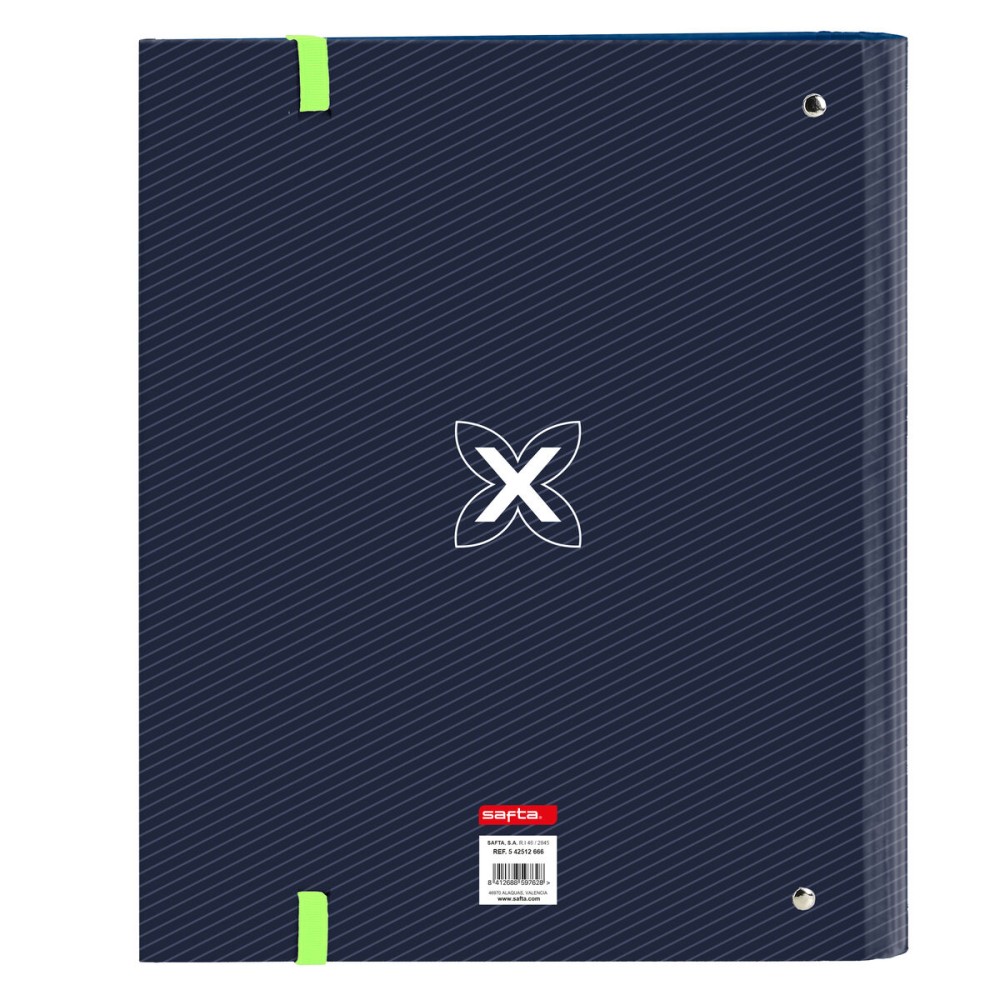 Ring binder Munich Blue indigo Blue 27 x 32 x 3.5 cm