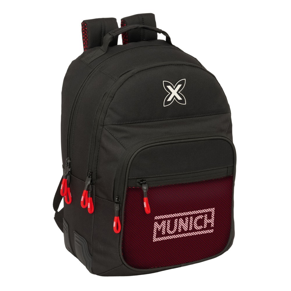 Schulrucksack Munich Vulcan Schwarz 32 x 42 x 15 cm