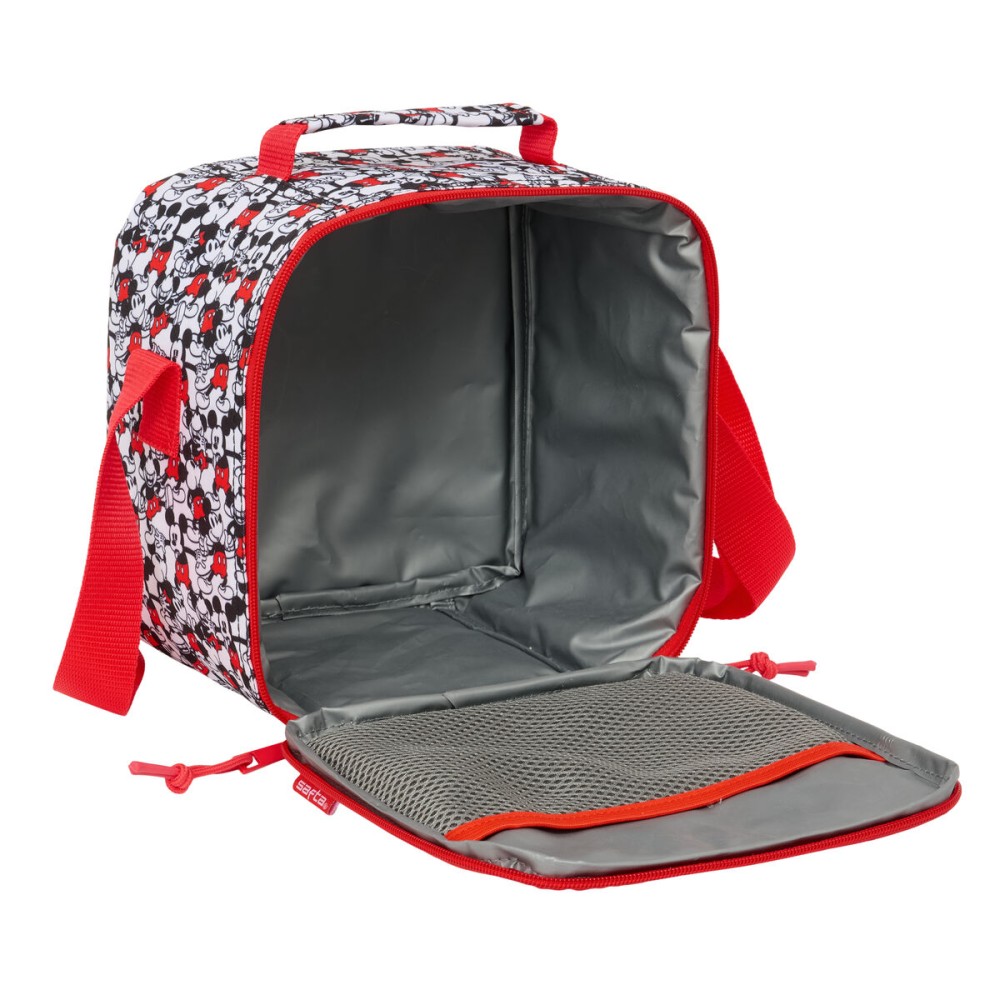 Thermo-Vesperbox Mickey Mouse Clubhouse Weiß Rot 20 x 20 x 15 cm