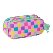 Zweifaches Mehrzweck-Etui Gabby's Dollhouse Bunt 21 x 8 x 6 cm 3D