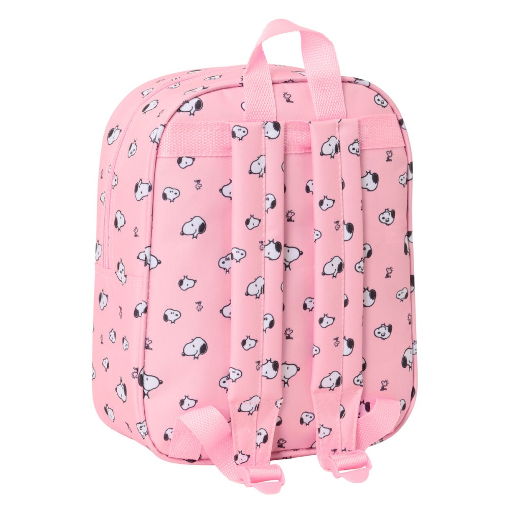Sac à dos enfant Snoopy Rose 22 x 27 x 10 cm 3D