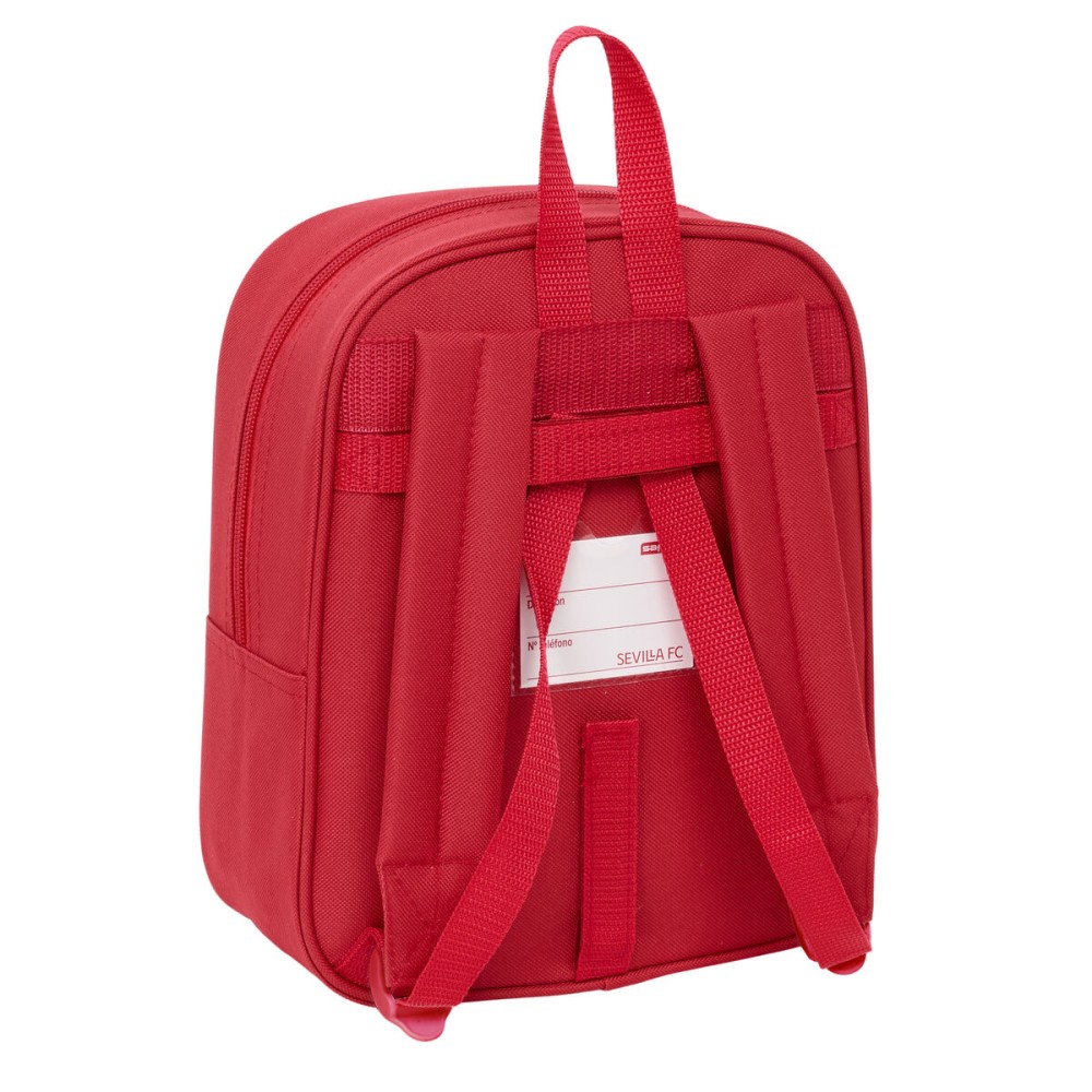 Sac à dos enfant Sevilla Fútbol Club Rouge 22 x 27 x 10 cm