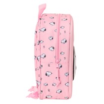 Sac à dos enfant Snoopy Rose 22 x 27 x 10 cm 3D