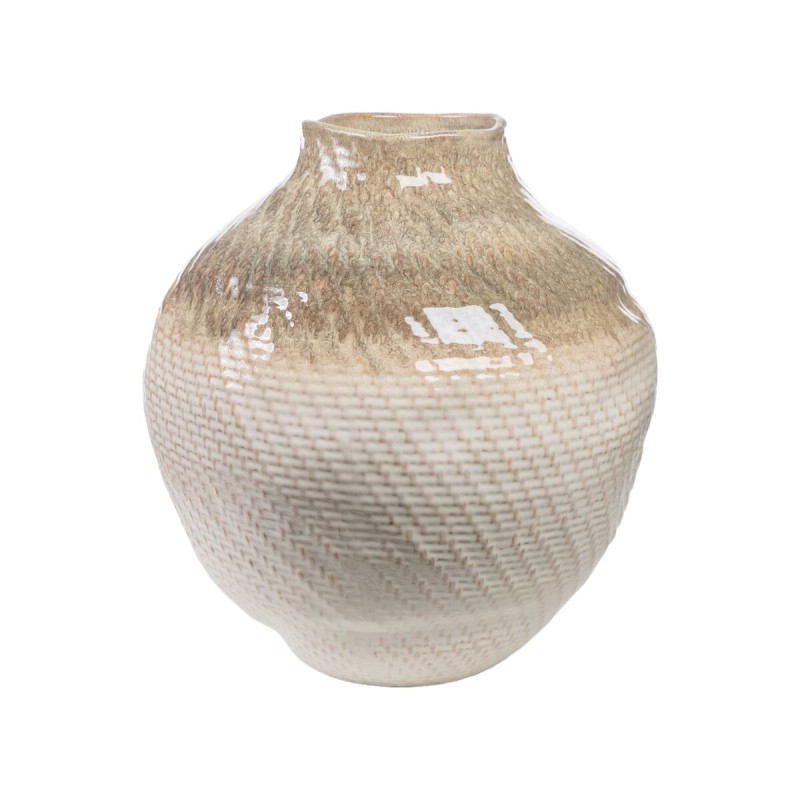 Vase Romimex Beige Porzellan 36 x 39 x 37 cm