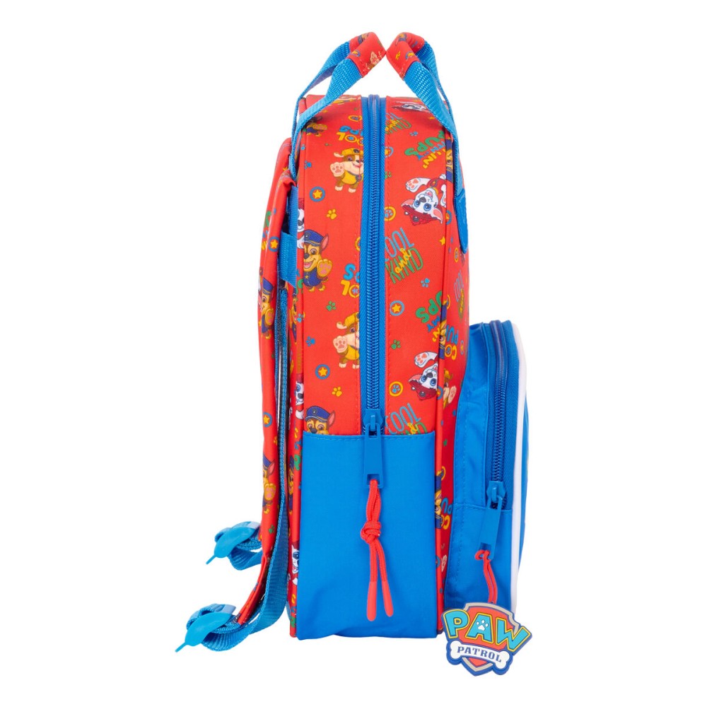 Kinderrucksack The Paw Patrol Cool Blau Rot 20 x 28 x 8 cm