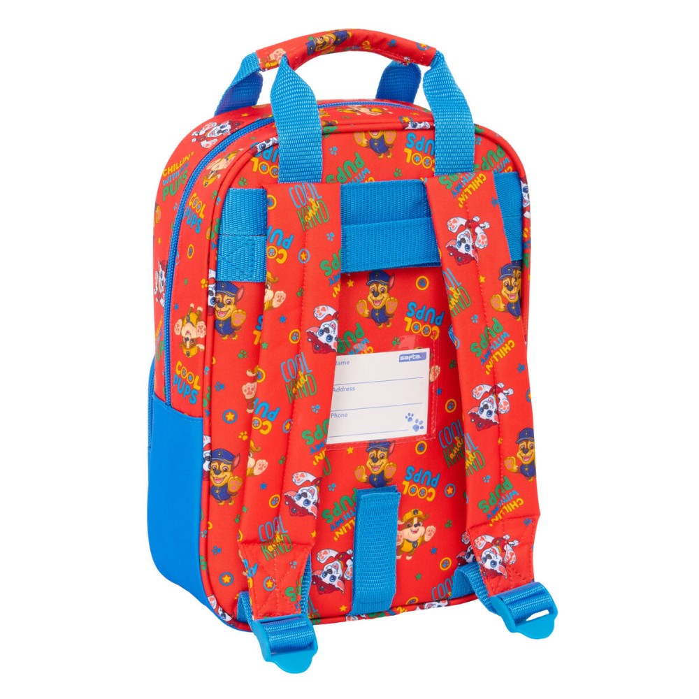 Kinderrucksack The Paw Patrol Cool Blau Rot 20 x 28 x 8 cm