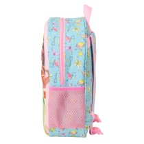 Kinderrucksack Frozen Rosa Himmelsblau 27 x 33 x 10 cm 3D