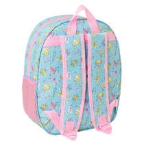 Kinderrucksack Frozen Rosa Himmelsblau 27 x 33 x 10 cm 3D
