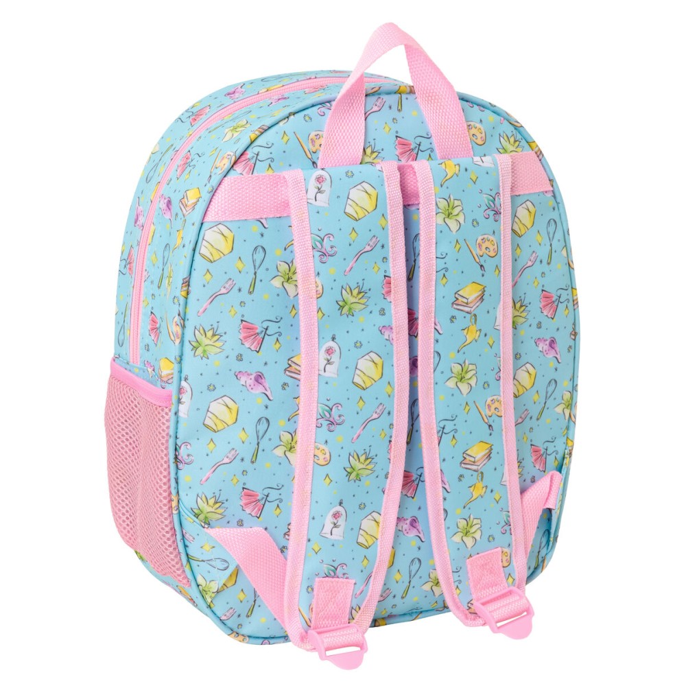 Kinderrucksack Frozen Rosa Himmelsblau 27 x 33 x 10 cm 3D