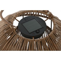 Solarlampe Home ESPRIT Weiß Braun 31 x 31 x 30 cm (2 Stück)