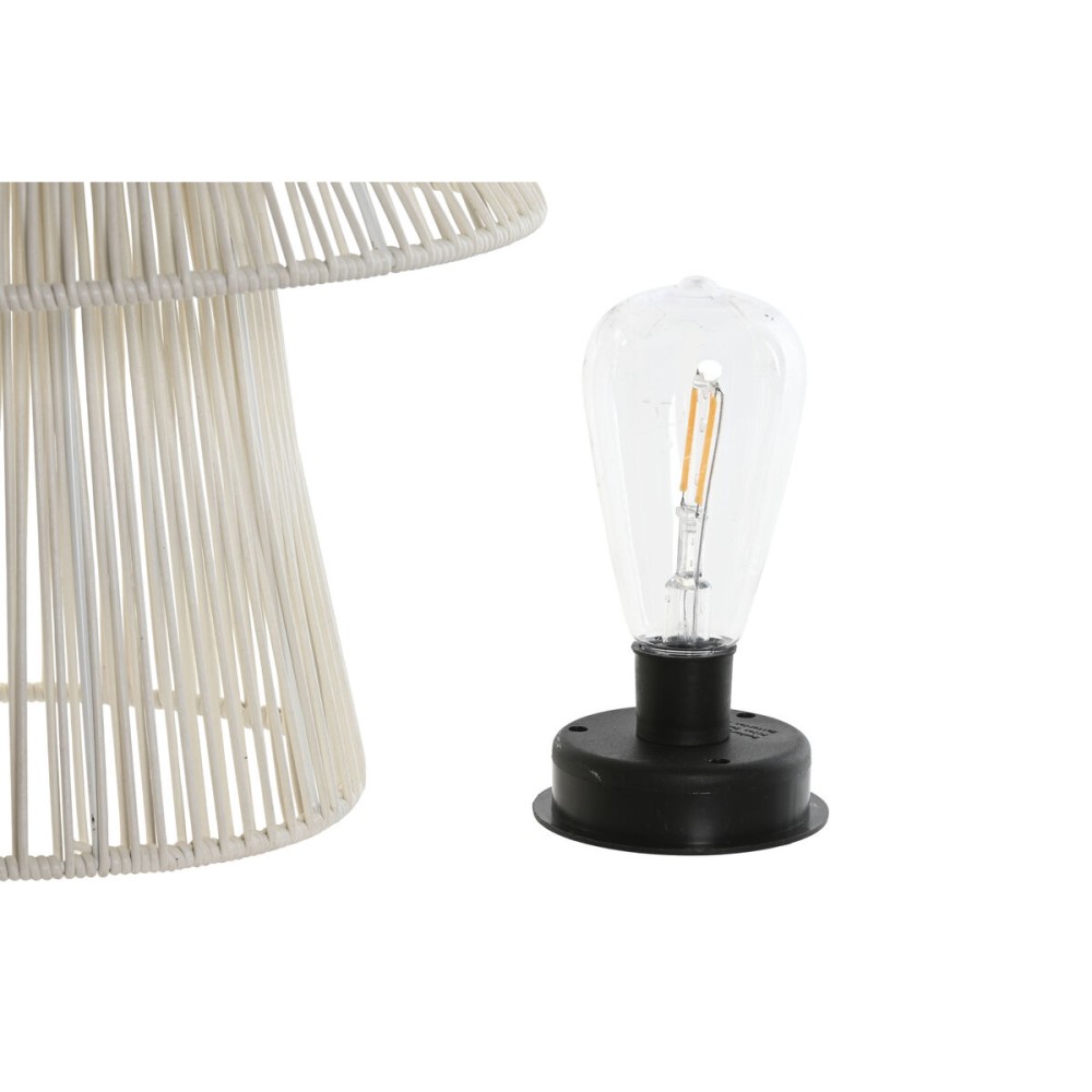 Solarlampe Home ESPRIT Weiß Braun 31 x 31 x 30 cm (2 Stück)