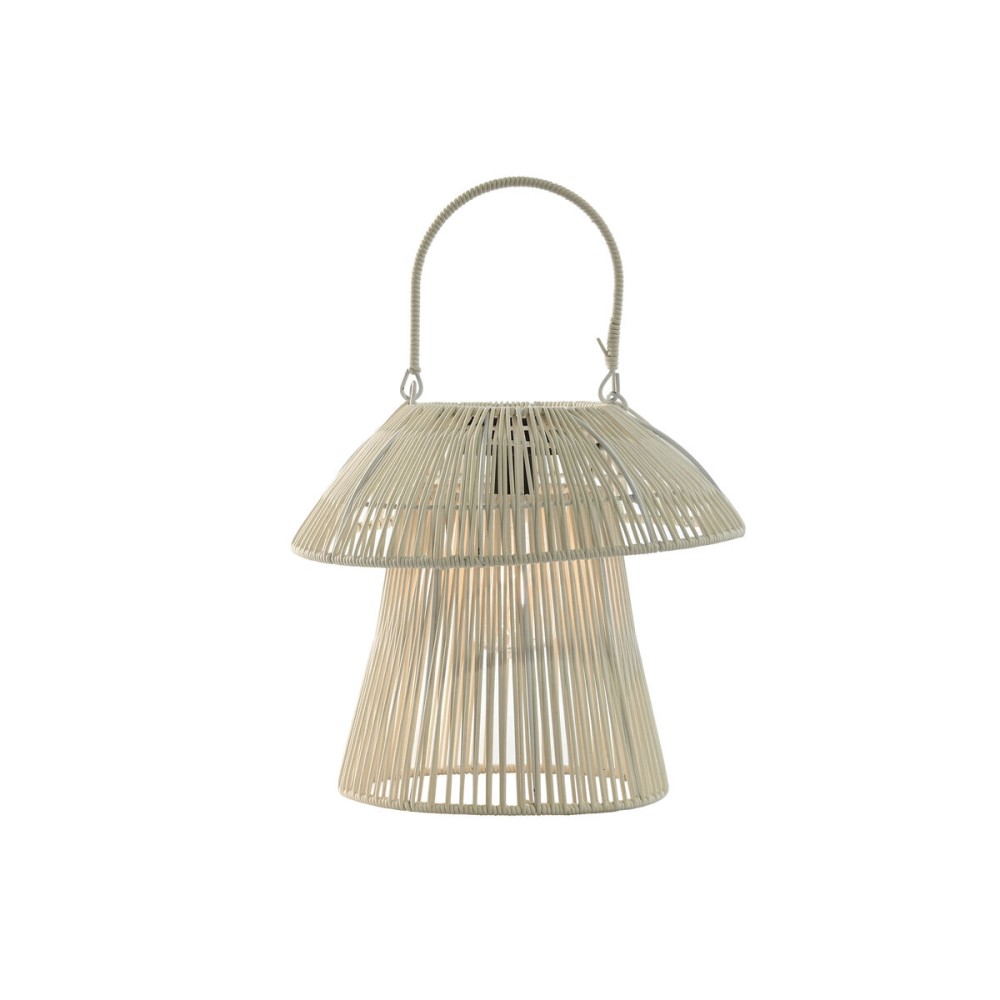 Solarlampe Home ESPRIT Weiß Braun 31 x 31 x 30 cm (2 Stück)