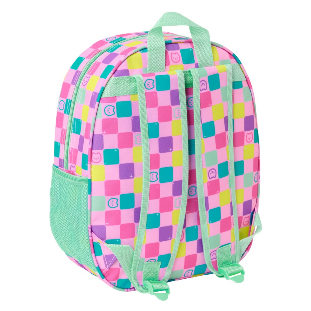 Kinderrucksack Gabby's Dollhouse Bunt 27 x 33 x 10 cm 3D